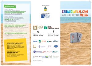 Programma SabaudiaFilm.COMmedia Page 1